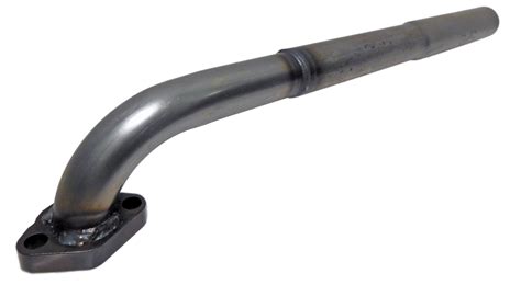 Straight Staged Exhaust Header Pipe for 6.5HP Clone & 212 Pr