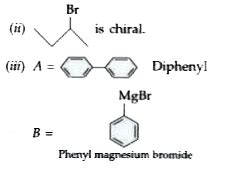 (i) Write the structure of major alkene formed by `beta`-elimination of ...