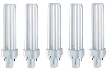 Buy Osram Ledvance 18 Watt 2700K Dulux D G24d-2 CFL Fluorescent PL Lamp ...