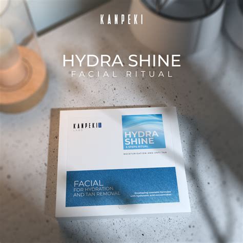 Kanpeki Hydra Shine 5-Step Facial Kit | Deep Hydration & Glow for Dry ...