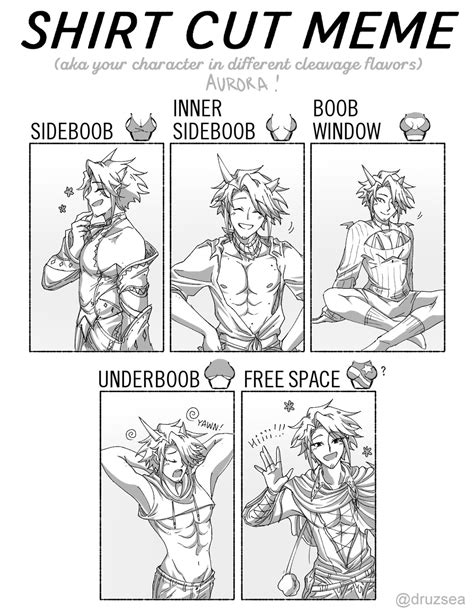 shirt cut meme! by NannelFlannel on DeviantArt