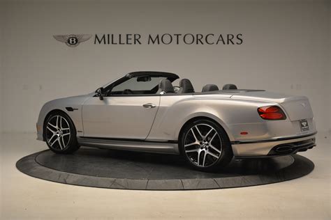 Pre-Owned 2018 Bentley Continental GT Supersports Convertible For Sale () | Miller Motorcars ...