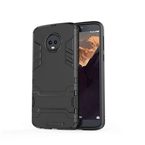 TARKAN Heavy Duty Armor Shockproof Protective TPU Kickstand Back Case ...
