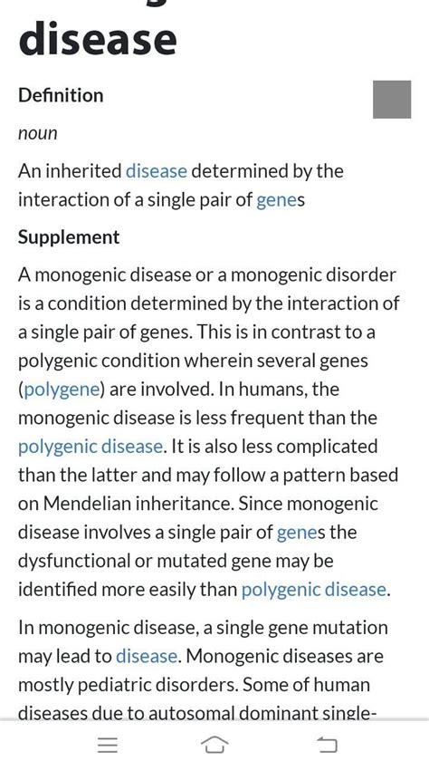 monogenic disorder short note - Brainly.in