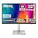 BenQ PD3226G 32” 4K UHD (3840x2160) 144Hz Monitor for Designers, IPS ...