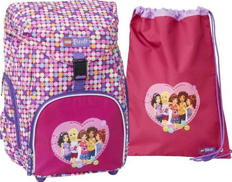 LEGO Friends Confetti ryggsekksett - LEGO Bags Skoleveske 20096-1814 ...
