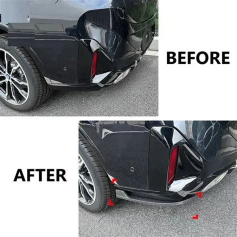 X4 G02 Lci 2021+ M Tech M Sports M Performance Rear Bumper Lip Splitter ...