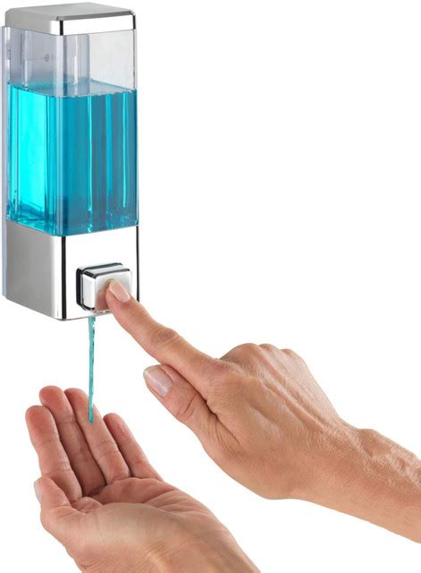 Bath Guru ABS Plastic Wall Mounted Liquid Handwash Dispenser For ...