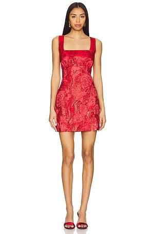 Brocade Mini Dress | REVOLVE