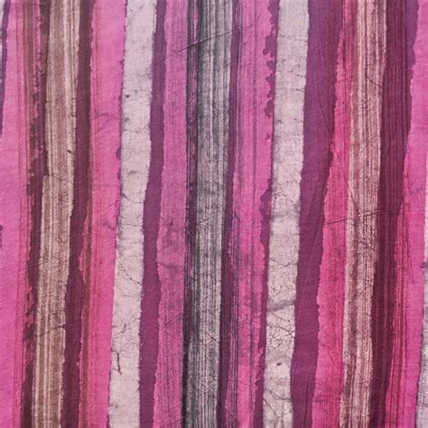 Pure Cotton Dabu Multi Blocks Stripes With Shades Of Pink And White Gr ...