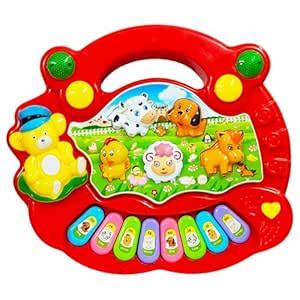 Buy VGRASSP Farm Animal Piano Musical Toy for Kids - Real Animal Sounds ...