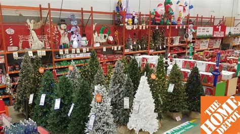 christmas decorations at home depot