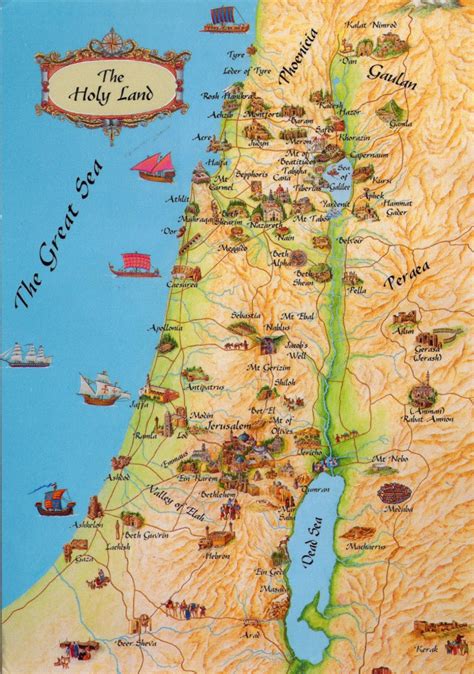 Printable Tourist Map Of Jerusalem