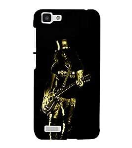 HiFi Designer Phone Back Case Cover Vivo X3S (DJ Rap Musical Guitar ...