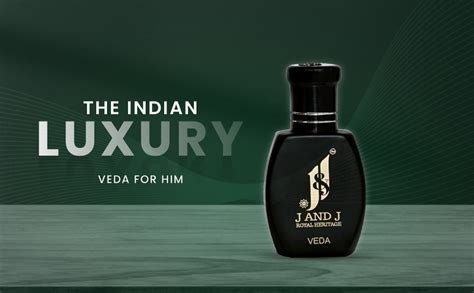 J&J Veda Royal Heritage Pure Perfume Oil for Men | 100% Concentrated ...