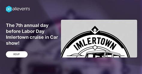 The 7th annual day before Labor Day Imlertown cruise in Car show!, 2773 ...