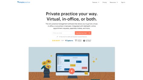 Image result for Simple Practice Website