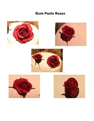 Image result for Roses Using Gum Paste Tutorial