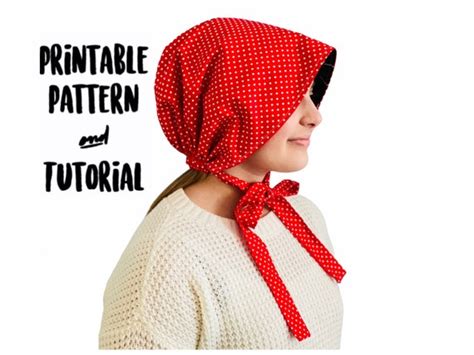 Image result for Reversible Bonnet Drawing