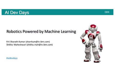 Image result for Robotics and Machine Learning Jpg