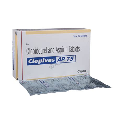 Clopivas AP 75 Tablet: Price, Uses, Side Effects & How to Use - MediBuddy
