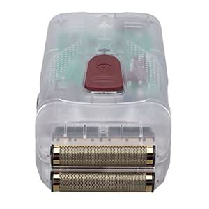 Cordless Shaver, Transparent Shell Electric 360 Floating Wet Dry ...