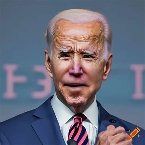 Two public figures in conversation on Craiyon