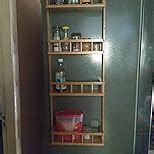 Livzing 4 Tier Wooden Rack For kitchen Storage Organizer, Fridge Side ...