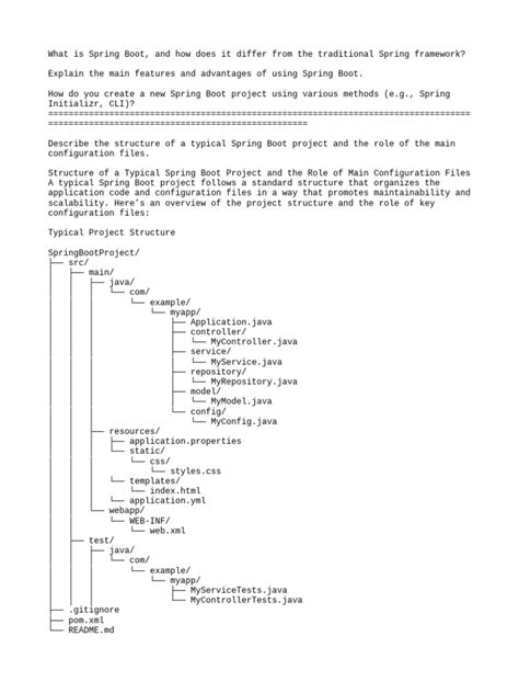 Image result for Spring Boot Questions