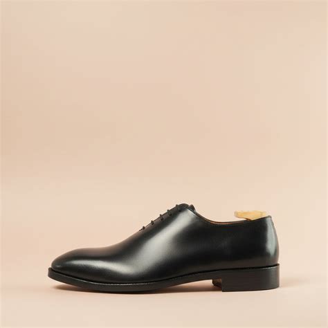 Carlon Black Wholecut Oxfords – whitemuds