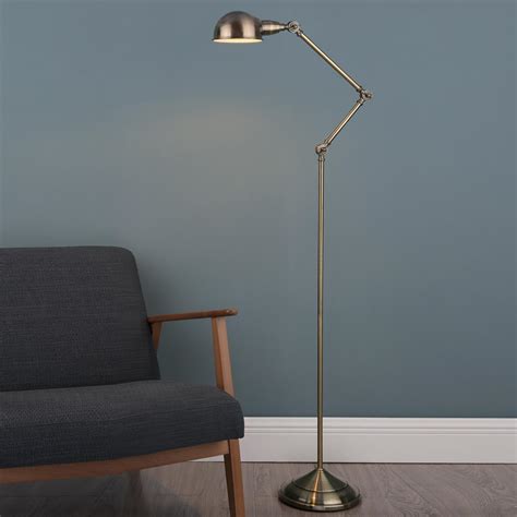 Ranger Antique Brass Floor Lamp Ran4975 | Lighting Superstore