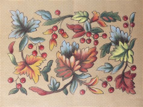 Needlepoint Canvases Hand Painted Needlepointus: Glass Ornament ...