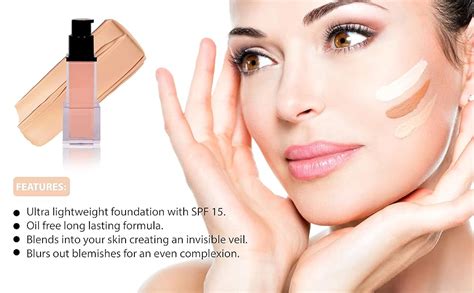 Buy INCOLOR Exposed Long Lasting Lightweight Waterproof Face Makeup ...