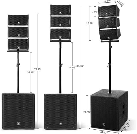Buy PRORECK Club 8000 18-inch 8000W P.M.P.O Stereo DJ/Powered PA ...