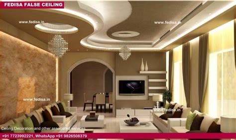 Latest False Ceiling Design For Lobby High Ceiling House Design Ceiling ...