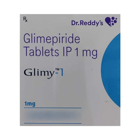 Glimy 1 MG Tablet (15): Uses, Side Effects, Price & Dosage | PharmEasy