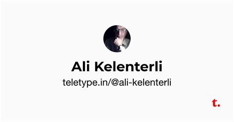Ali Kelenterli — Teletype