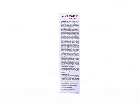 Buy Demelan Face Wash Online at Best Price | Clinikally