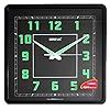Buy Oreva Night Glow Square Plastic Abstract Analog Wall Clock (30.6 x ...