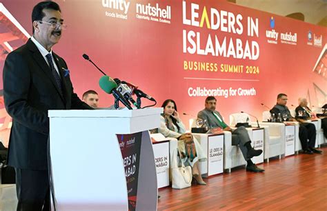 Chairman Senate Syed Yusuf Raza Gilani addressing during Leaders in ...
