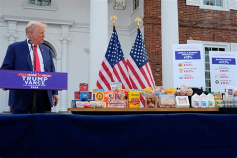 Trump, at New Jersey press conference, praises Cheerios, says Kamala ...