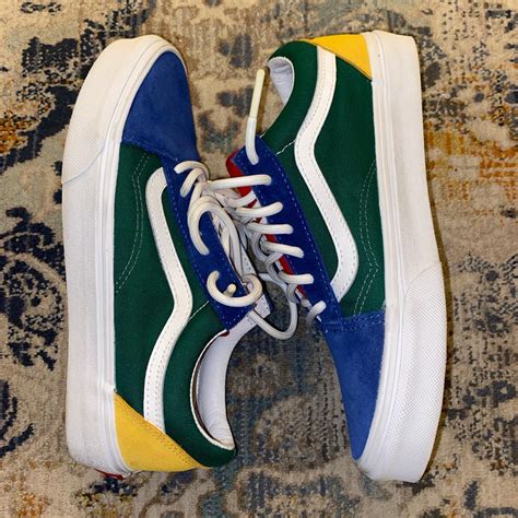 VANS YACHT CLUB OLD SKOOL SHOE worn ONCE in... - Depop