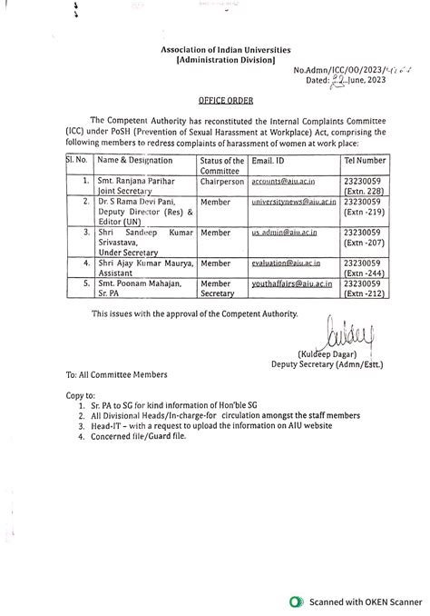Administration | Association of Indian Universities