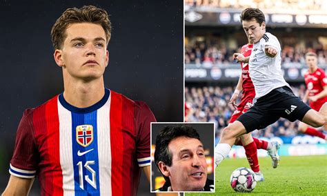 Aston Villa join Arsenal in race for Norwegian wonderkid - with Unai ...