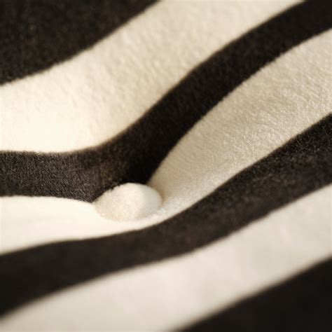 SANDLÖPARE stool cover, black white/zebra pattern, 38 cm (15") - IKEA