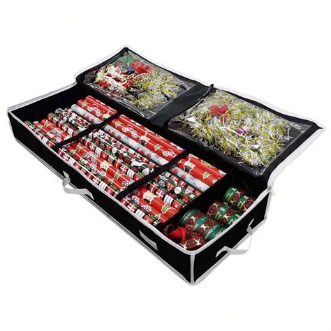 Gift Wrap Storage Organizer, Easily Organize Wrapping Paper, Ribbons ...