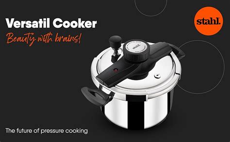 Buy Stahl Versatil Triply Pressure Cooker, Induction Cooker, Outer Lid ...