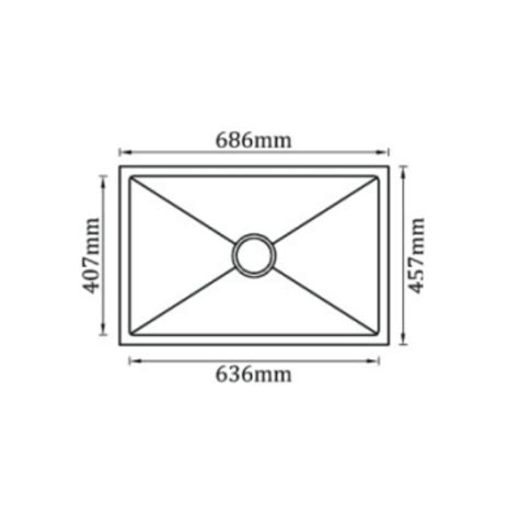 Futura Stainless Steel Sink Hand Carved Series SINGLE BOWL FS 2718 HM ...