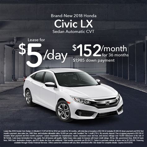 Honda Civic Lease
