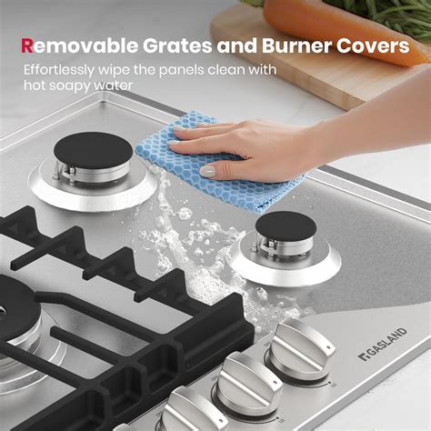 GASLAND 36 Inch Gas Cooktop, PRO GH2365SF 5 Italy India | Ubuy